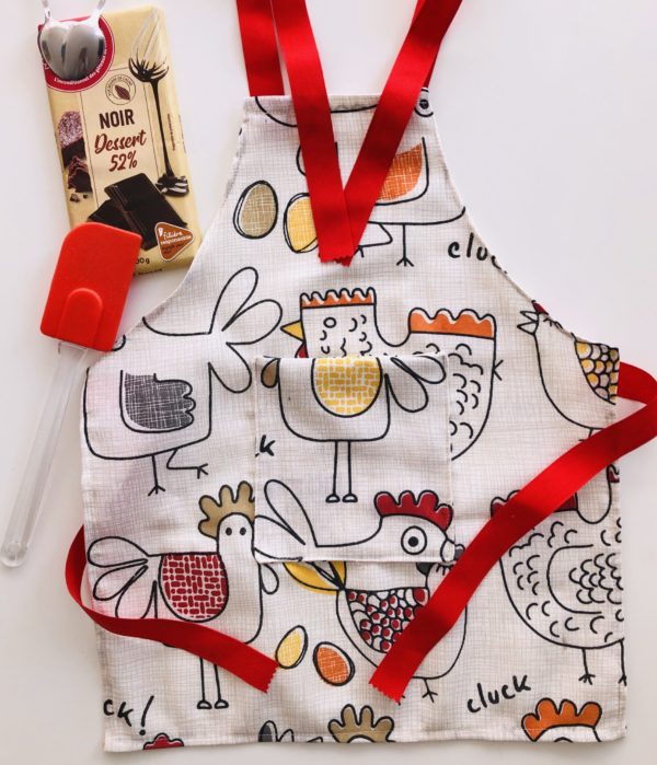 Tablier enfant Poule