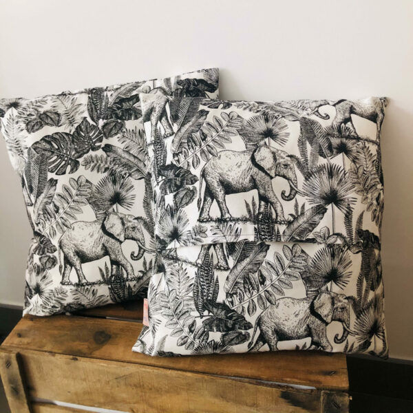 Housses coussin jungle