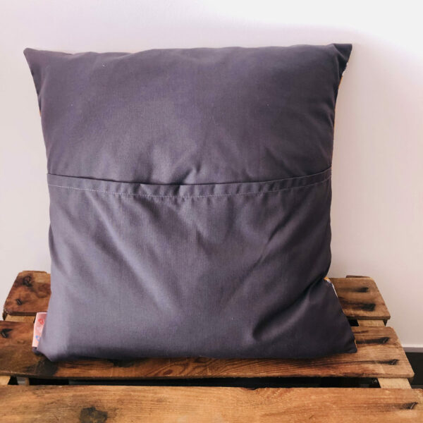 housse de coussin jaune