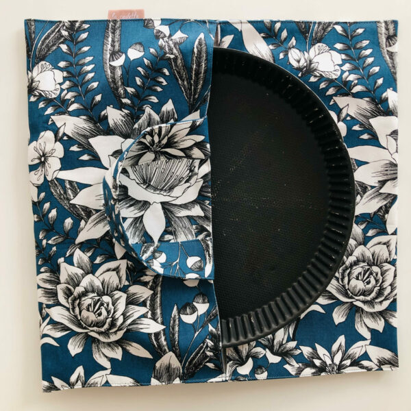 sac à tarte bleu