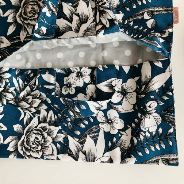 sac à tarte bleu
