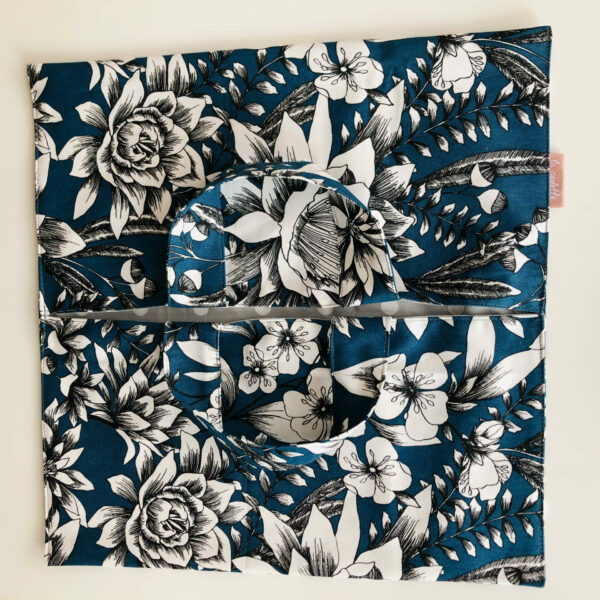 sac à tarte bleu