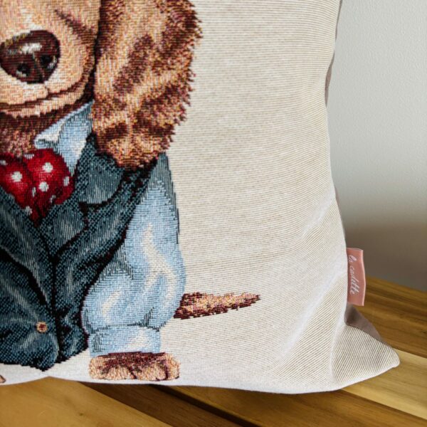 housse de coussin chien anglais