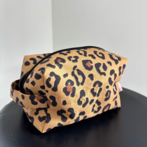 trousse léopard avec anse